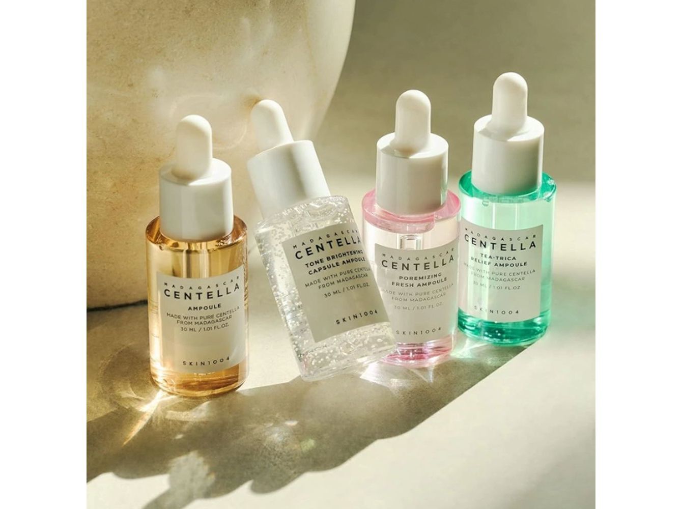 KIT S&Eacute;RUNS SKIN1004 MADAGASCAR CENTELLA 4X30ML image number 2