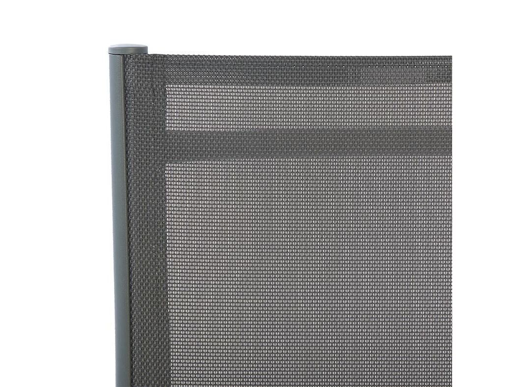 CADEIRA DOBR&Aacute;VEL GARDENSTAR METAL E TEXTILENE CINZENTO 65X55X106CM image number 5