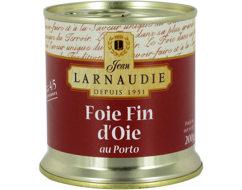 FOIE FIN LARNAUDIE GANSO COM PORTO 200 G image number 0