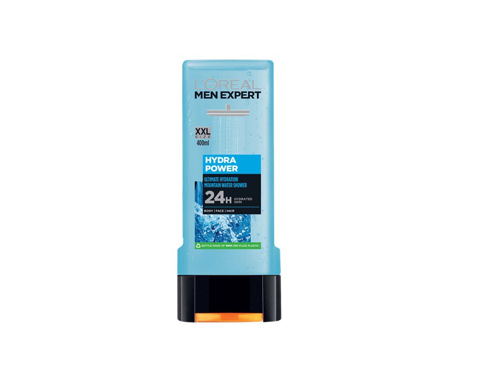 GEL MEN EXPERT DE BANHO HYDRA POWER 400ML image number 0