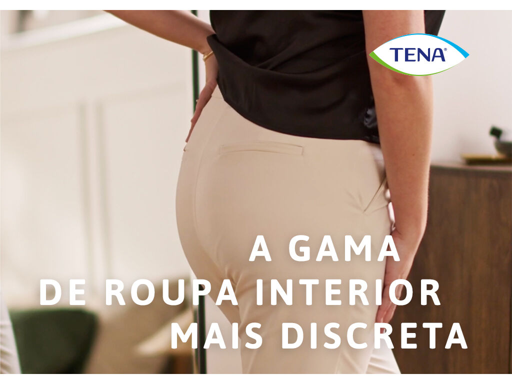 CUECAS INCONTIN&Ecirc;NCIA TAMANHO L PRETA TENA SILHOUETTE 8 UN image number 5