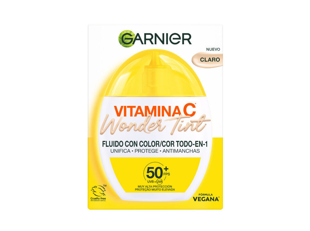 CREME GARNIER VIT C FPS 50 CLARO 40ML image number 0