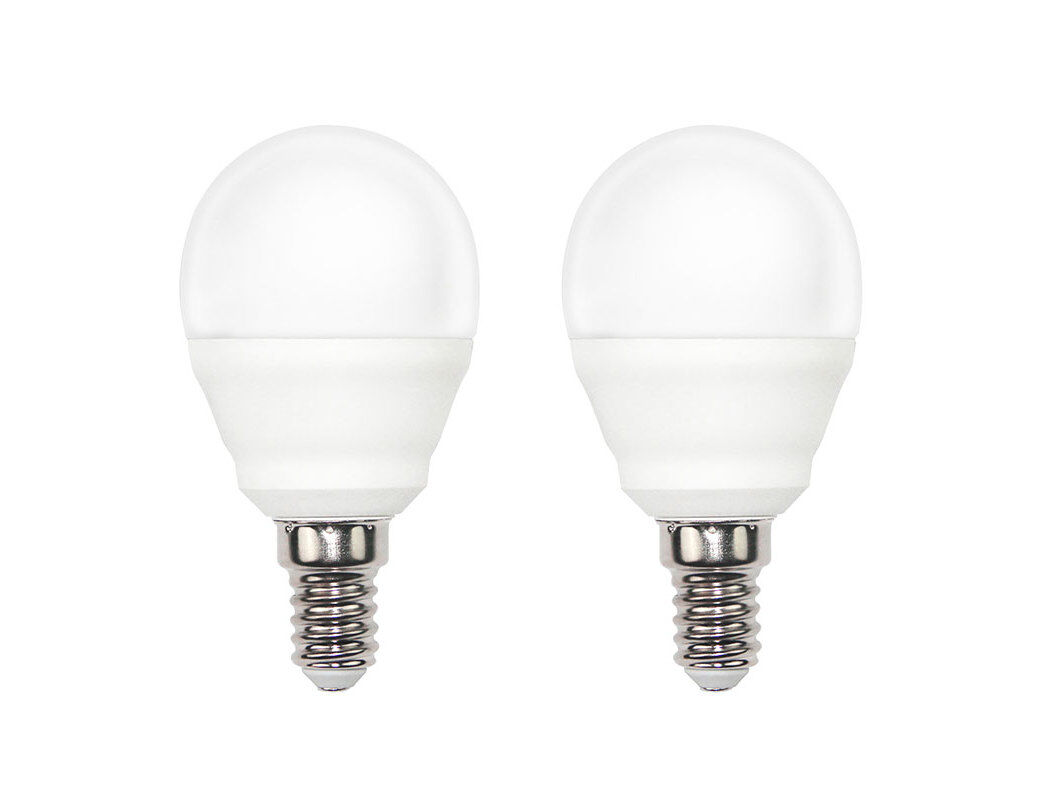 L&Acirc;MPADA MINI LED POLEGAR E14 40WEQ LUZ AMARELA 2 UNIDADES