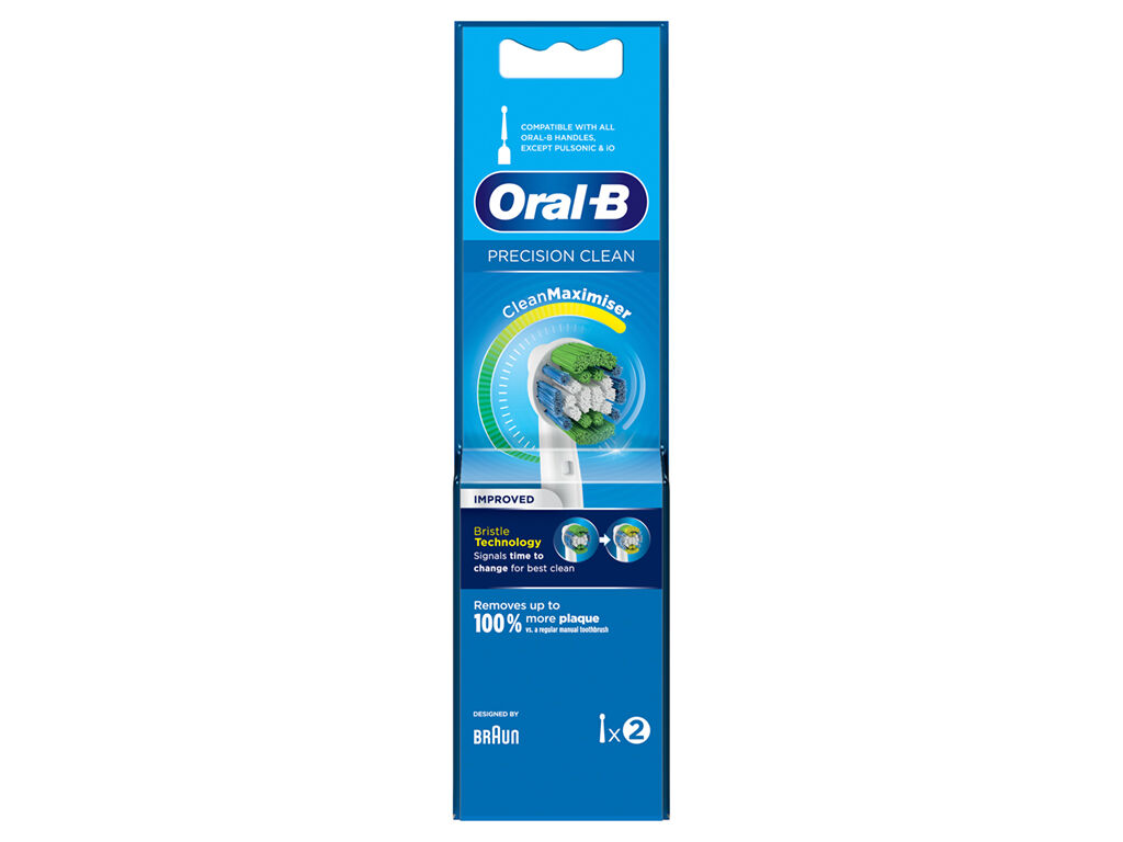 RECARGA ORAL B ESCOVA EL&Eacute;CTRICA PRECISION CLEAN 2UN image number 1