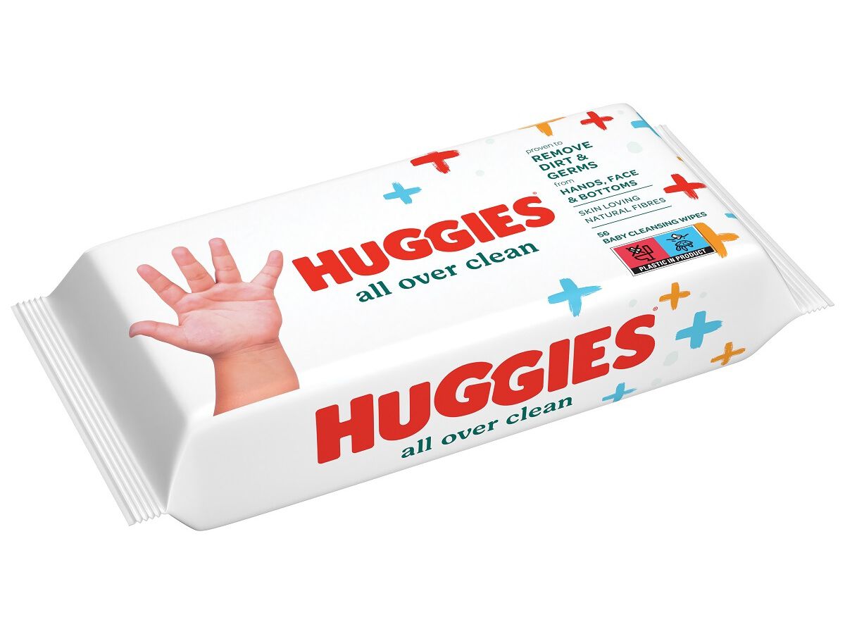 Toalhitas Huggies All Over Clean 56UN image number 0