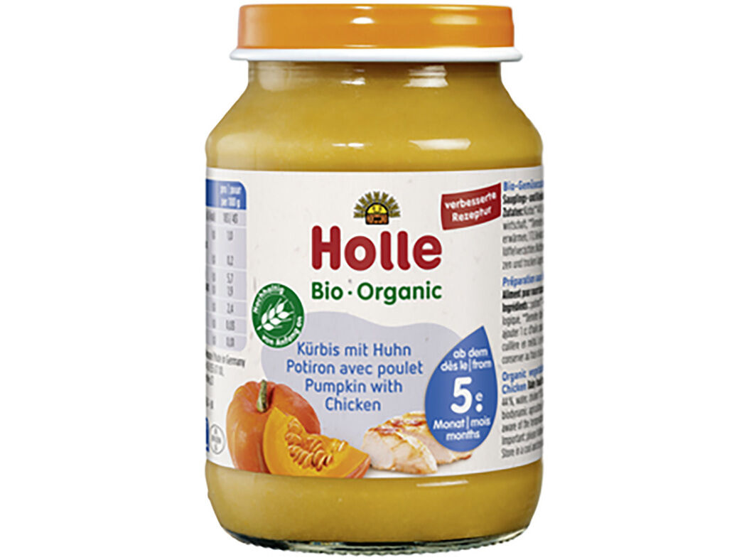 PURE BIO HOLLE ABOBORA ARROZ 5M 190G image number 0