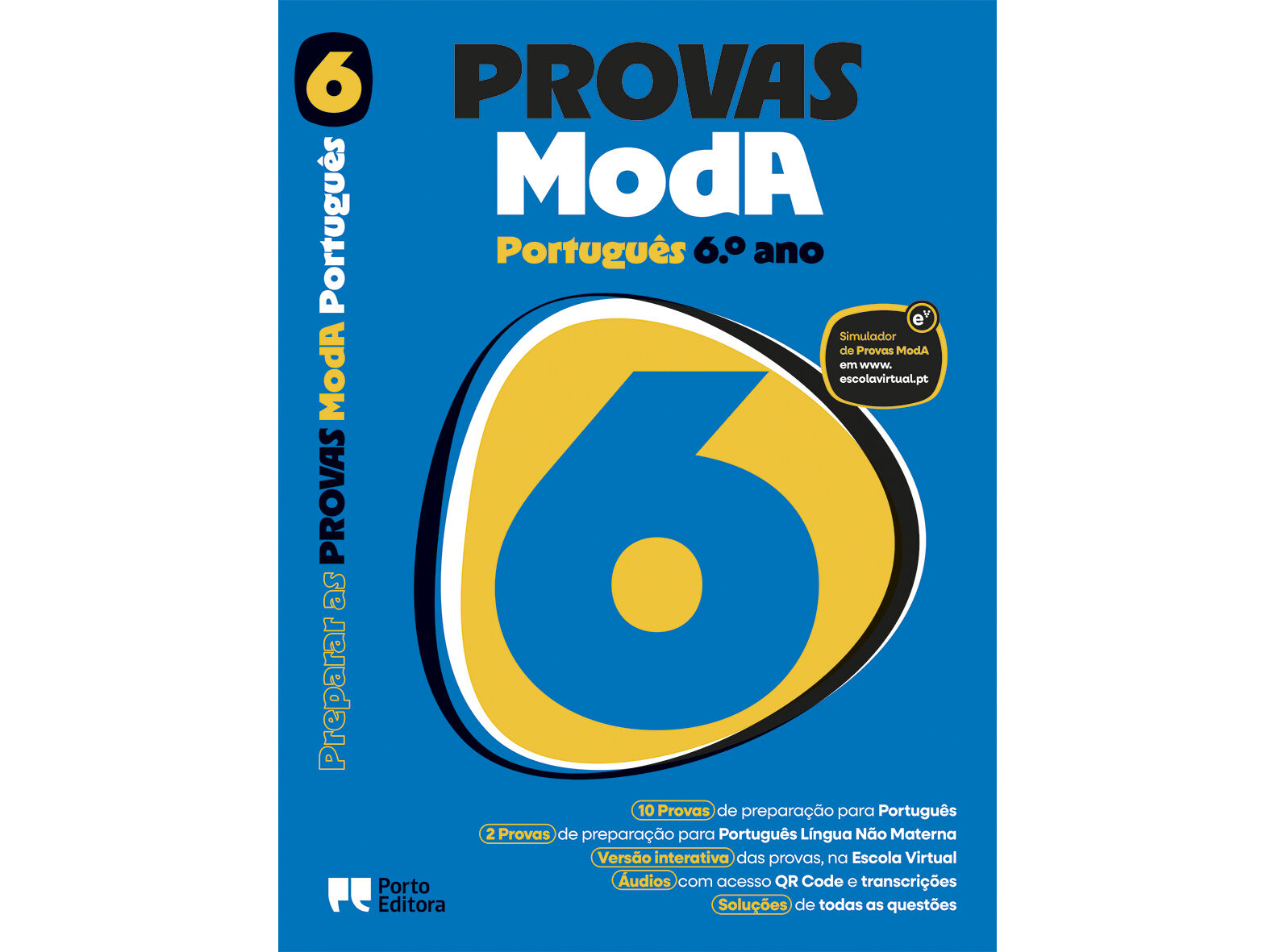 LIVRO PREPARAR AS PROVAS MODA PORTUGU&Ecirc;S 6.&ordm; ANO image number 0