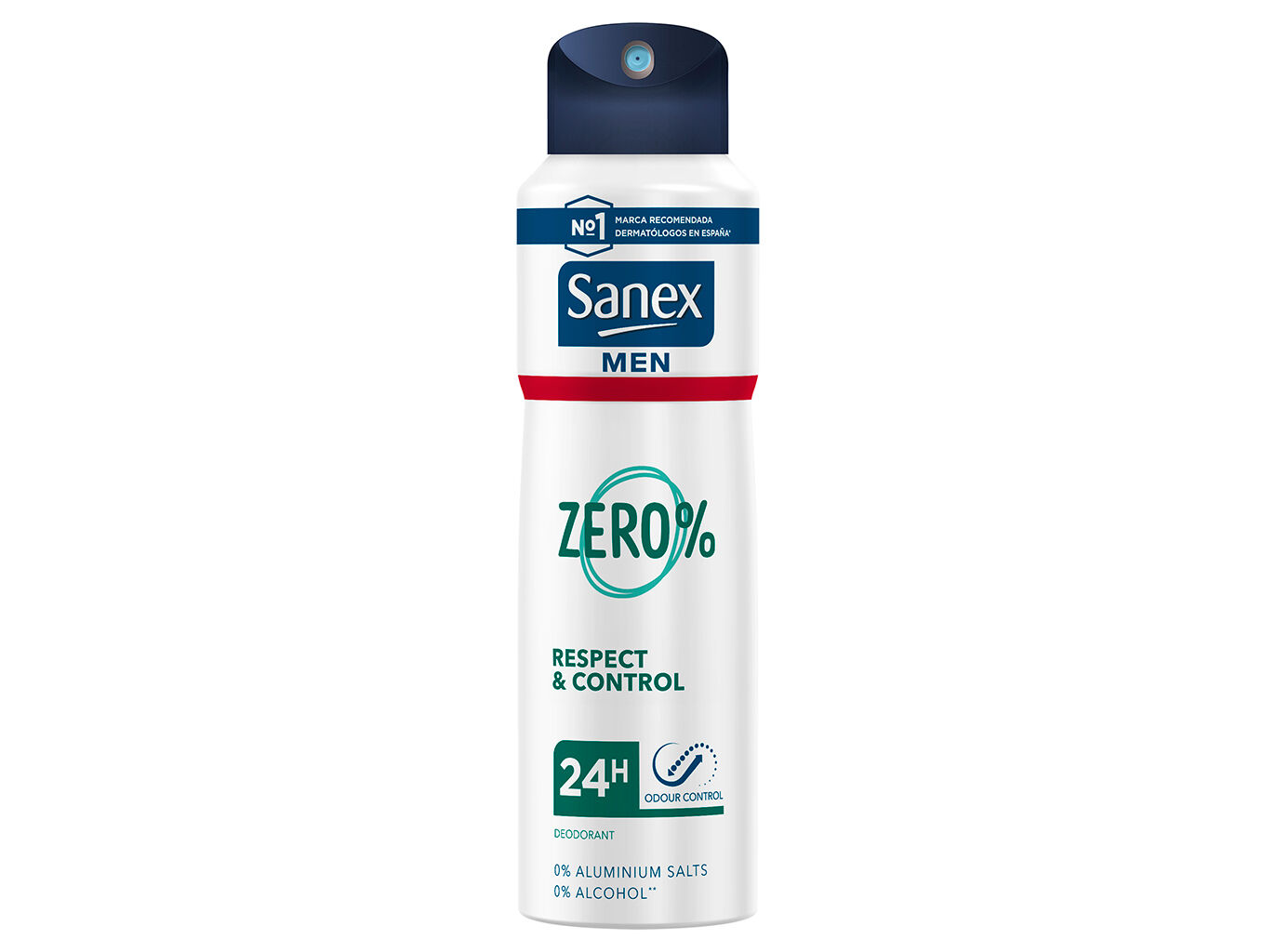 DESODORIZANTE SPRAY ZERO% PARA HOMEM SANEX 200ML image number 0