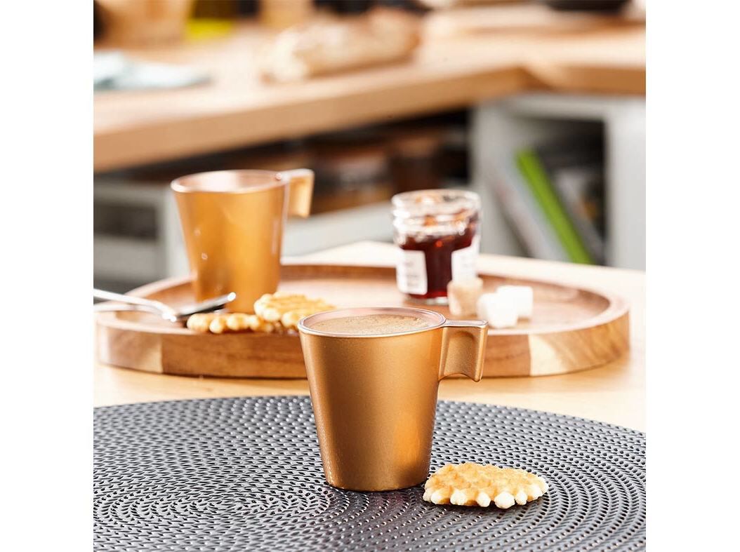 CH&Aacute;VENA DE CAF&Eacute; FLASHY LUMINARC DOURADO 8CL image number 1