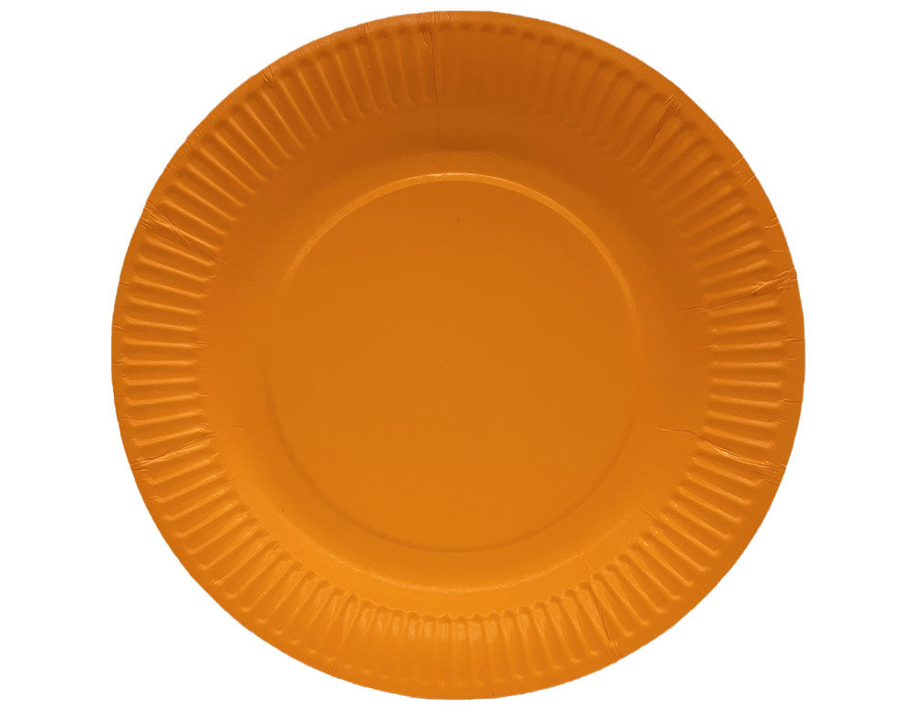 PRATO CART&Atilde;O ACTUEL AMARELO 18CM PACK 10 UNIDADES image number 0