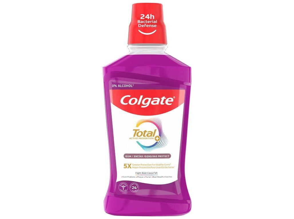 ELIXIR BUCAL PROTE&Ccedil;&Atilde;O TOTAL AVAN&Ccedil;ADA 24H COLGATE 500ML image number 1