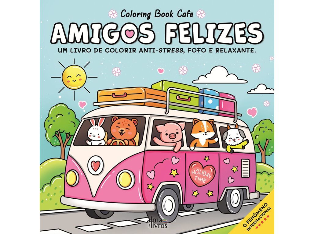 LIVRO AMIGOS FELIZES COLORING BOOK