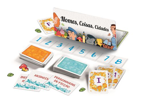 PARTY GAMES NOMES COISAS CIDADES CLEMENTONI image number 1