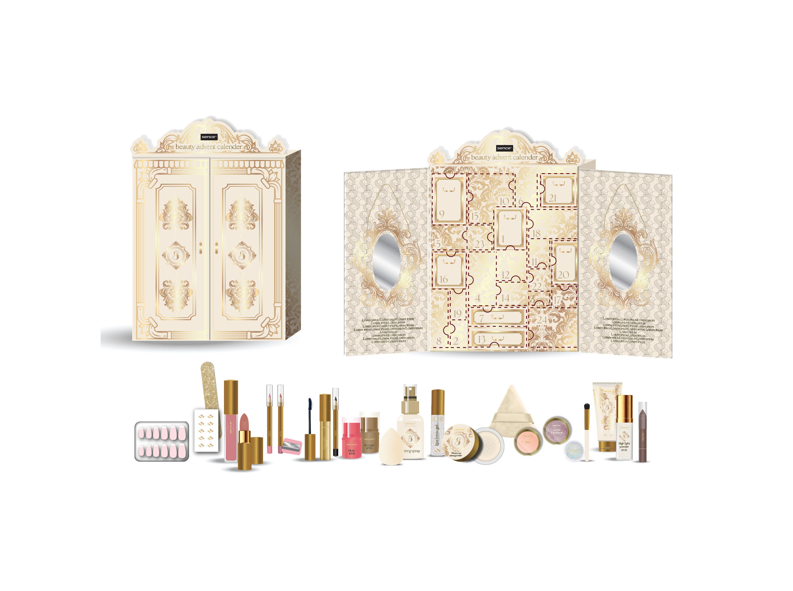 CALENDARIO DO ADVENTO SENCE ROYAL ELEGANT