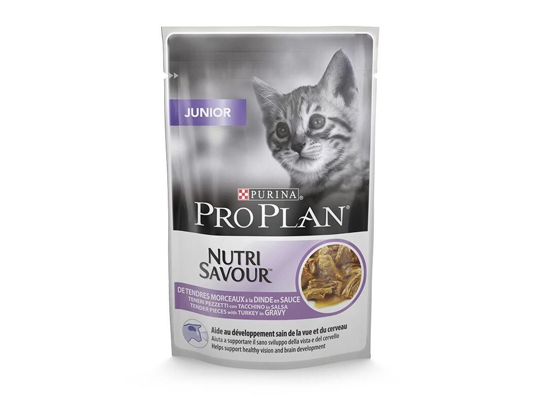 COMIDA H&Uacute;MIDA PARA GATO PRO PLAN J&Uacute;NIOR COM PER&Uacute; 85G