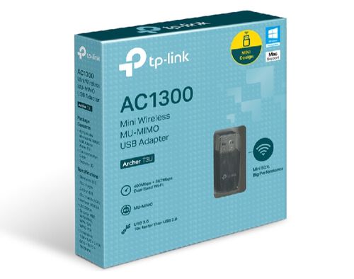 ADAPTADOR USB WI-FI TP-LINK AC1300 DB ARCHER-T3U image number 3