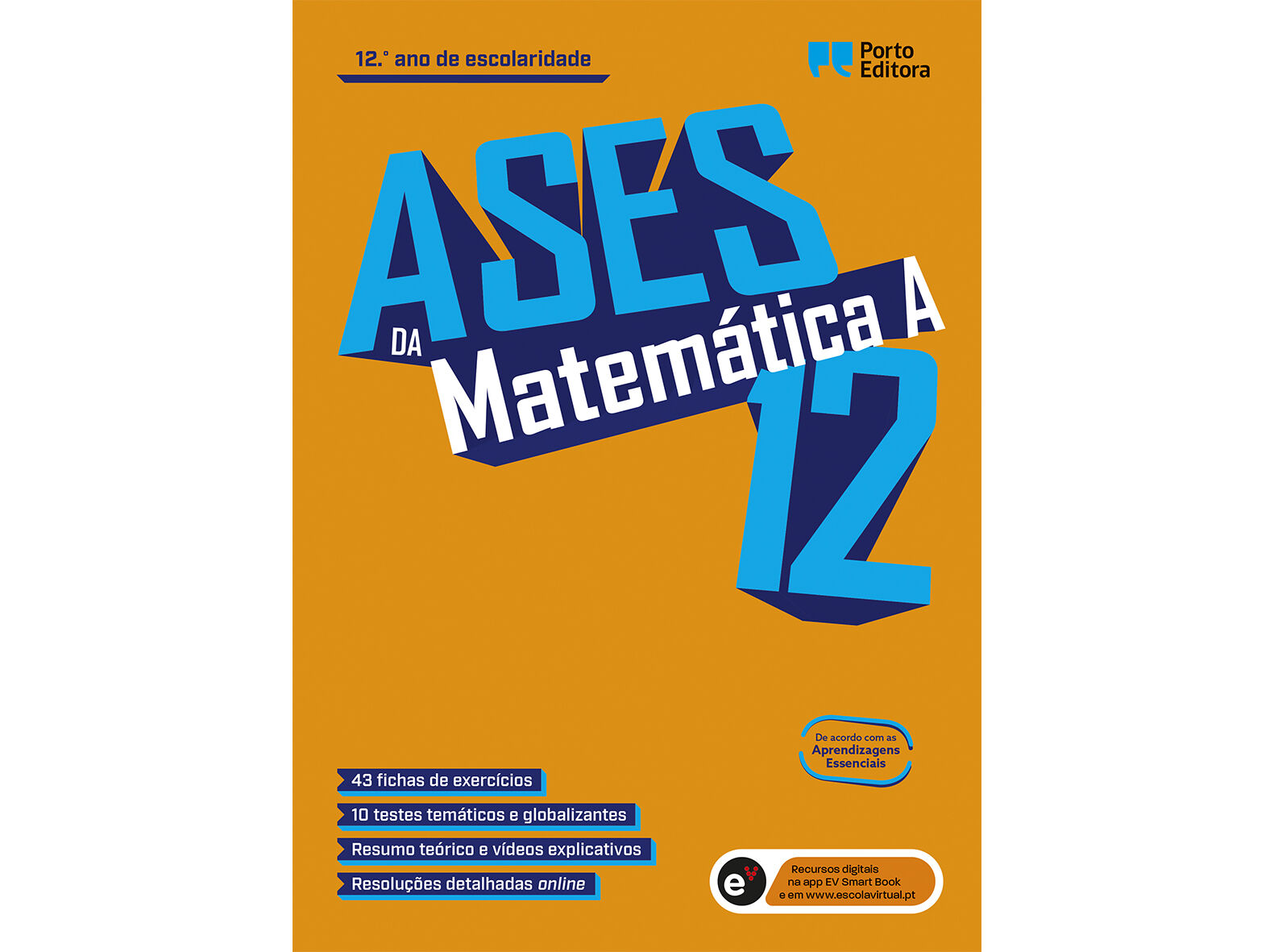 LIVRO ASES DA MATEM&Aacute;TICA - MATEM&Aacute;TICA A - 12.&ordm; ANO image number 1