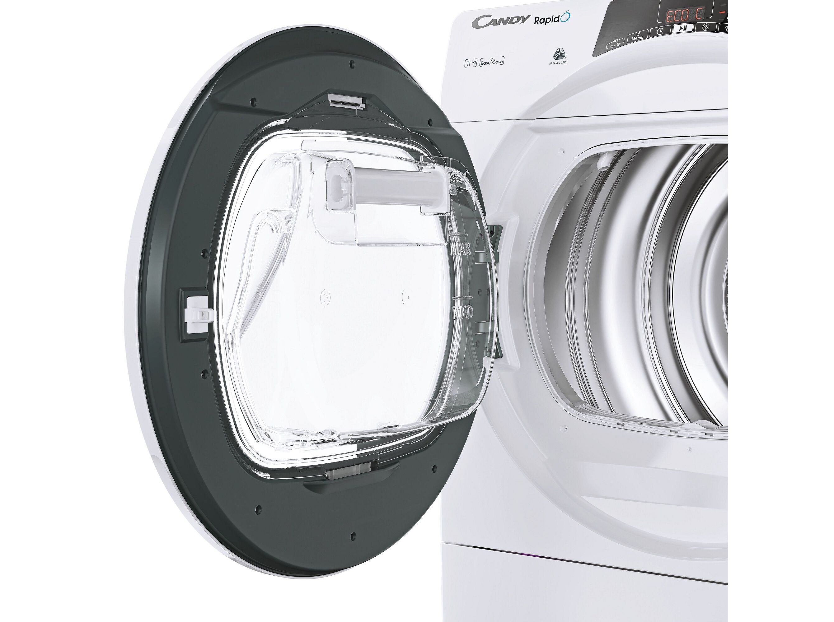 M&Aacute;QUINA DE SECAR ROUPA CONDENSA&Ccedil;&Atilde;O CANDY ROE H11A2TE-S - E BOMBA DE CALOR 11 KG image number 2