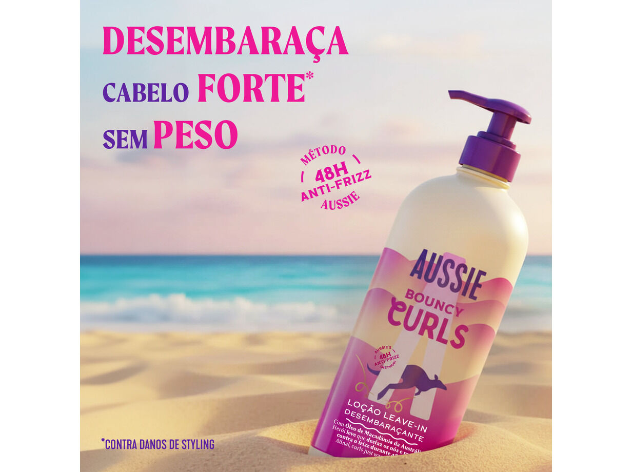CREME PENTEAR AUSSIE LEAVE IN CARAC&Oacute;IS 235 ML image number 8