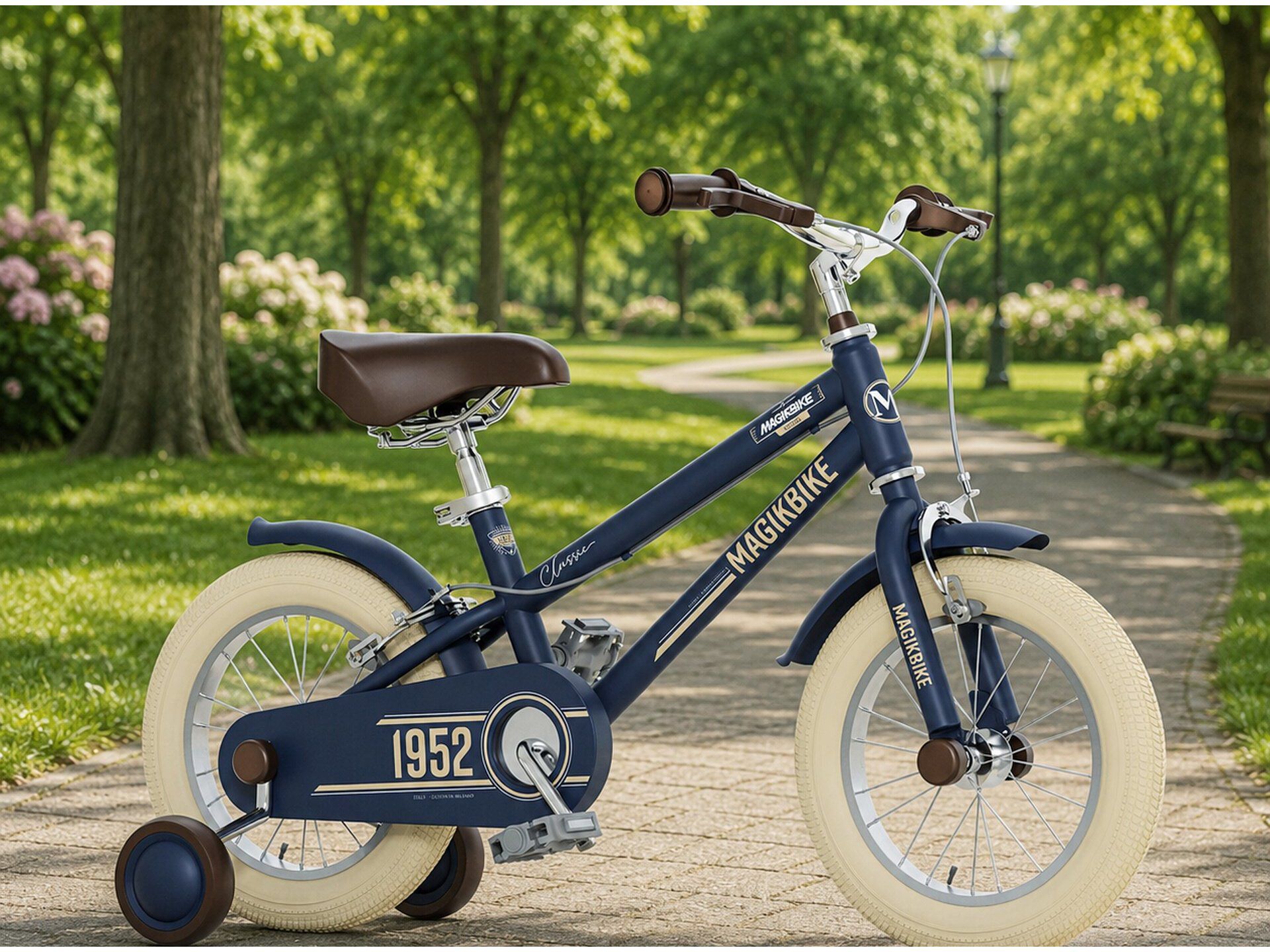 BICICLETA MAGIKBIKE AZUL R16" image number 3