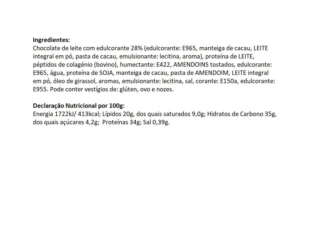 BARRA PROTE&Atilde;NA LOW SUGAR QNT CARAMELO AMENDOIM 60GR image number 1