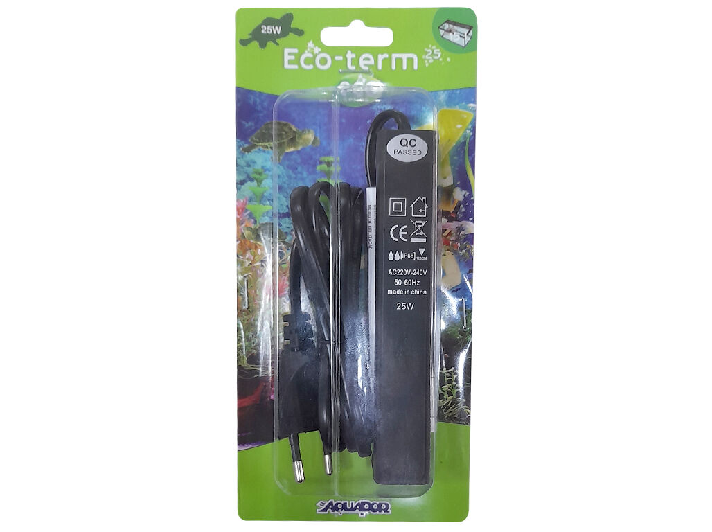 AQUECEDOR TARTARUGUEIRA AQUAPOR ECO-TERM 25W