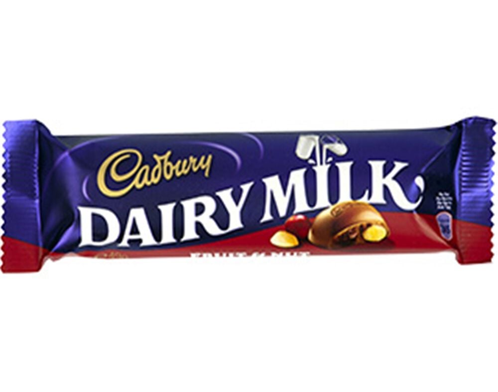 CHOCOLATE CADBURY DAIRY MILK FRUIT & NUT 49G image number 0