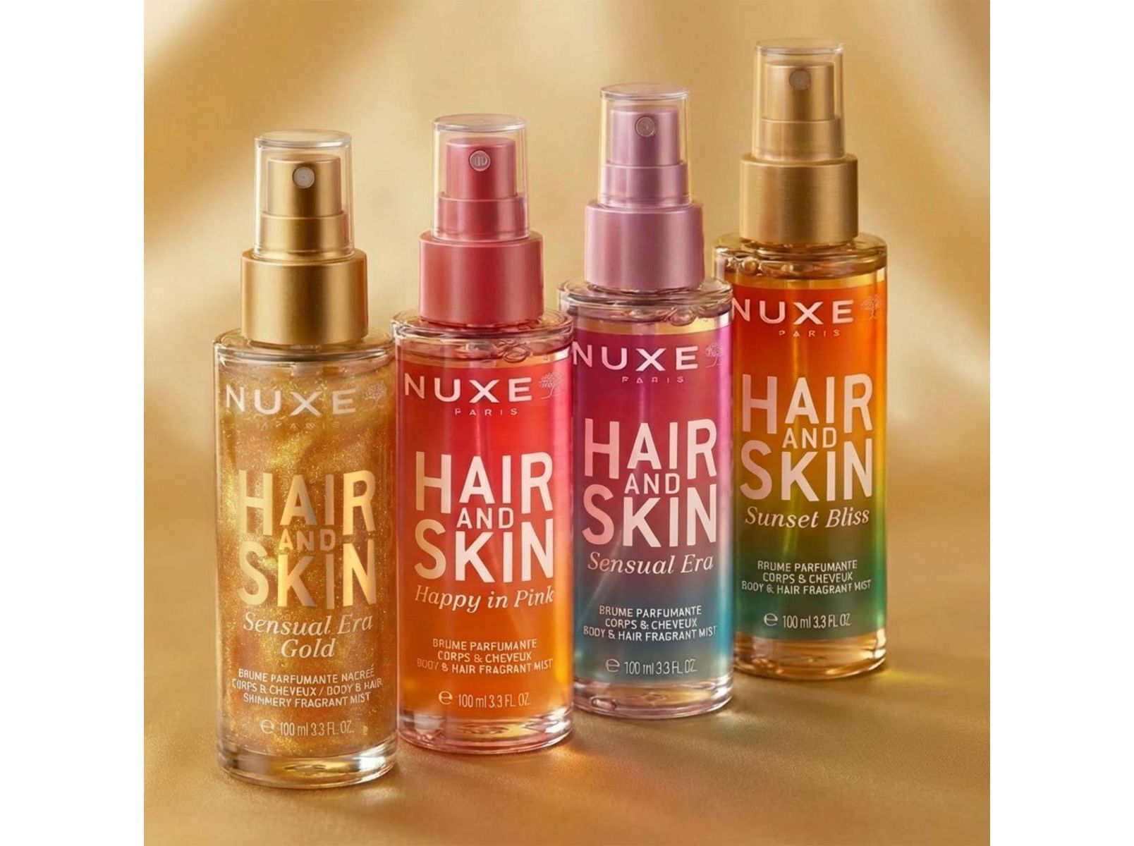 BRUMA NUXE HAIR&SKIN SENSUAL GOLD 100ML image number 3