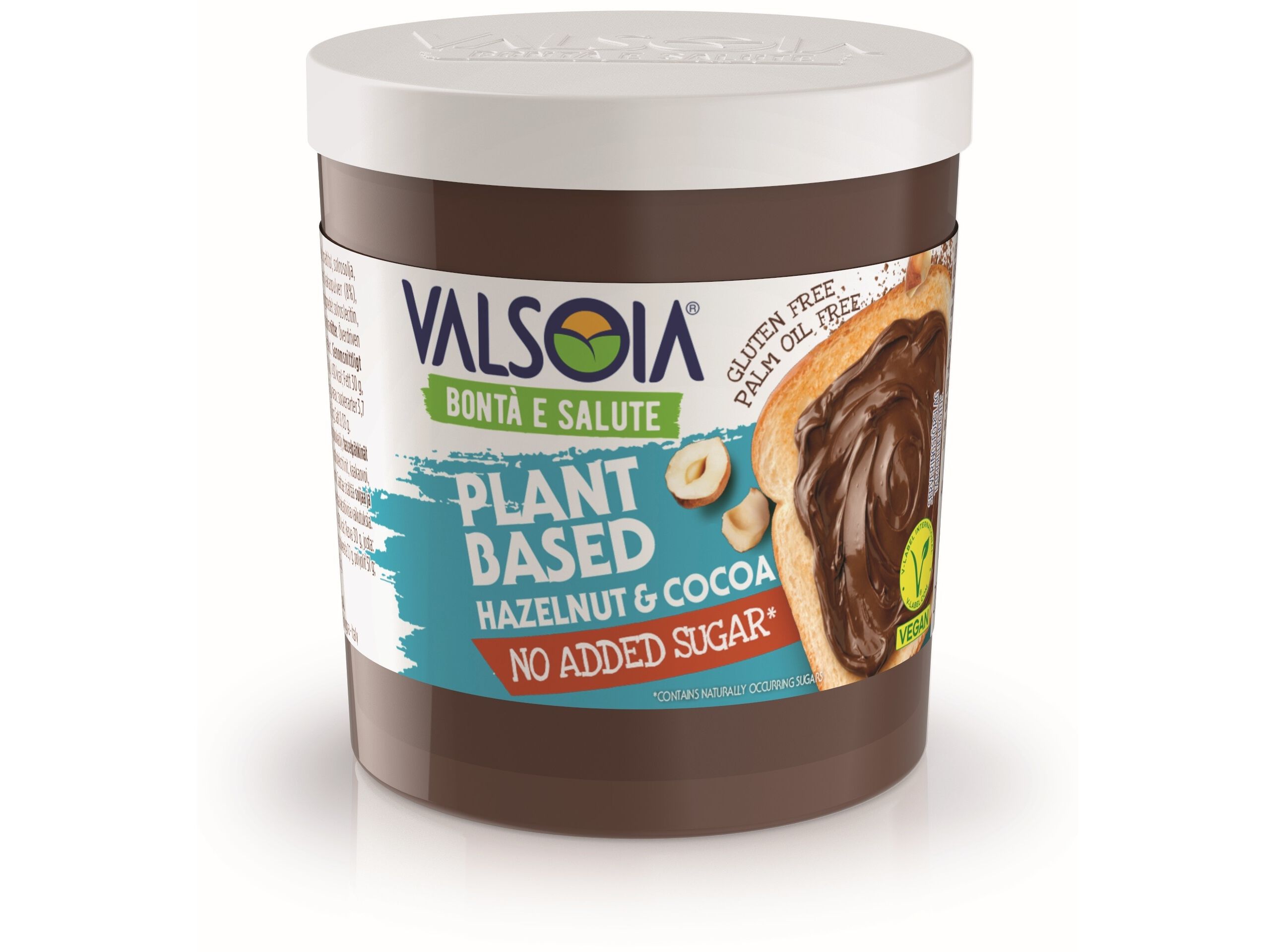 CREME VALSOIA SOJA CACAU AVEL&Atilde; SEM ADI&Ccedil;&Atilde;O A&Ccedil;&Uacute;CAR 200G image number 1