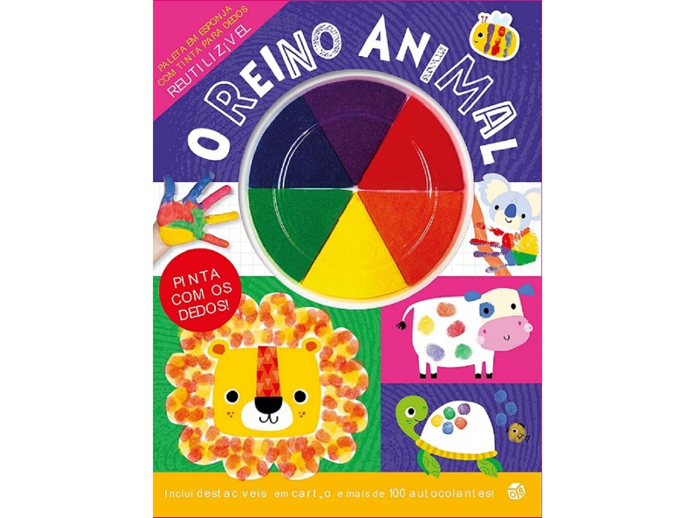 LIVRO O REINO ANIMAL LIVRO DE COLORIR image number 0