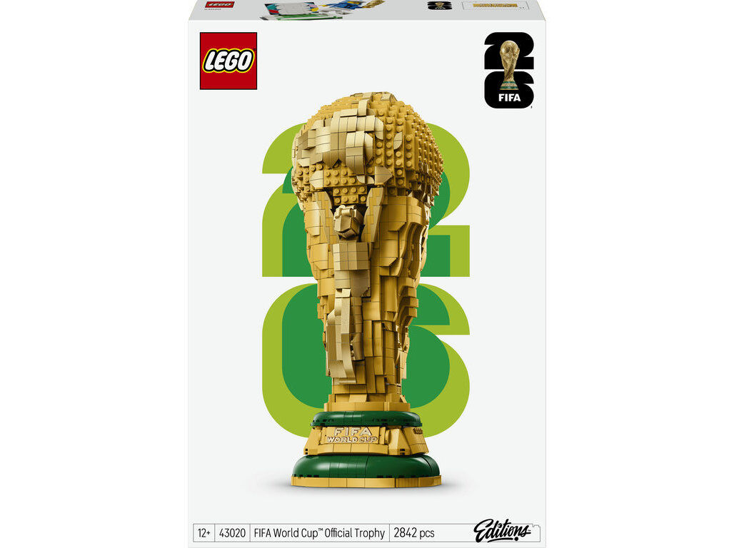 TROF&Eacute;U COPA DO MUNDO LEGO EDITIONS FOOTBALL 43020 image number 0