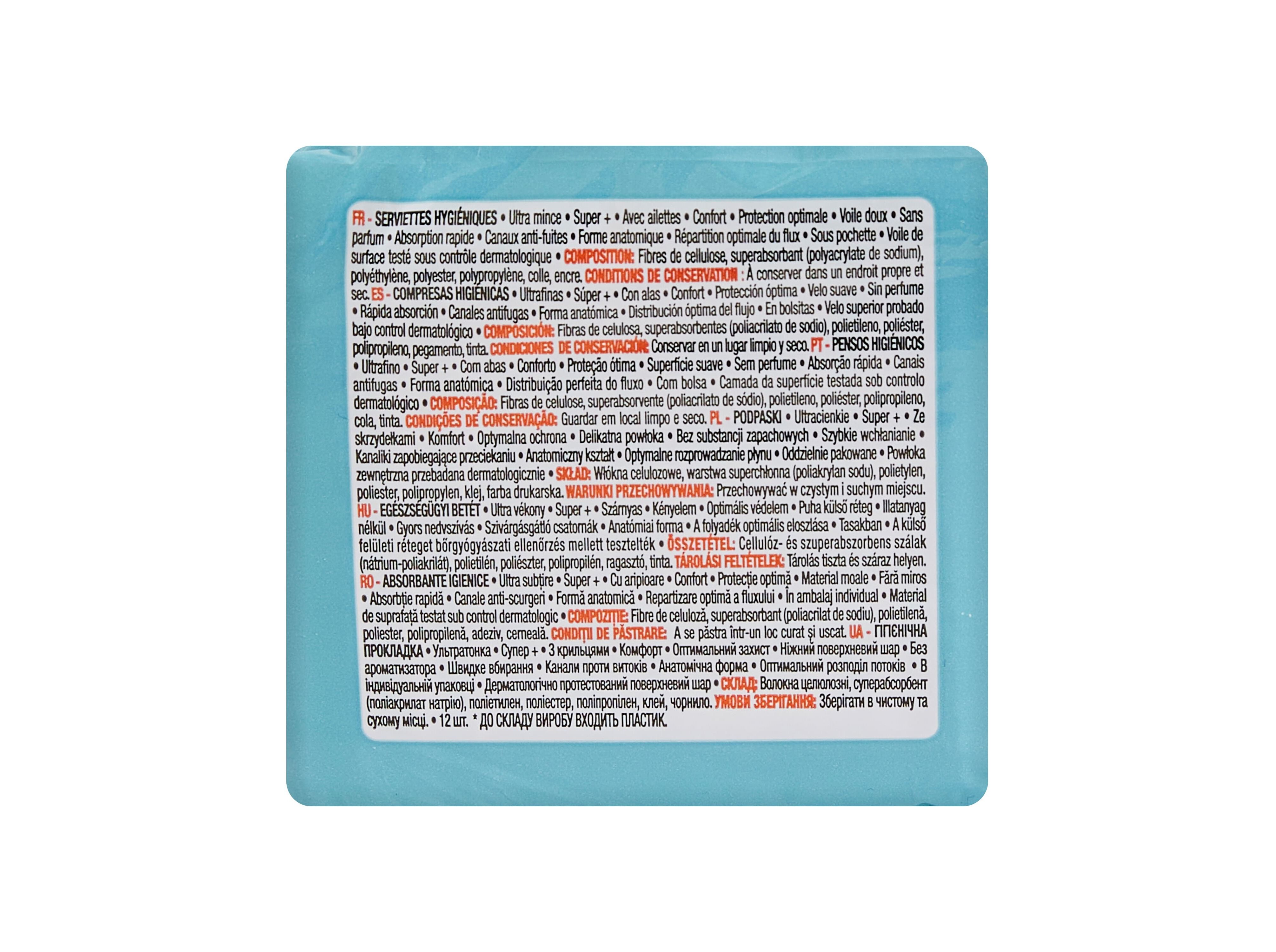 PENSOS HIGI&Eacute;NICOS AUCHAN ULTRA FINO SUPER COM ABAS BOLSA 12UN image number 2