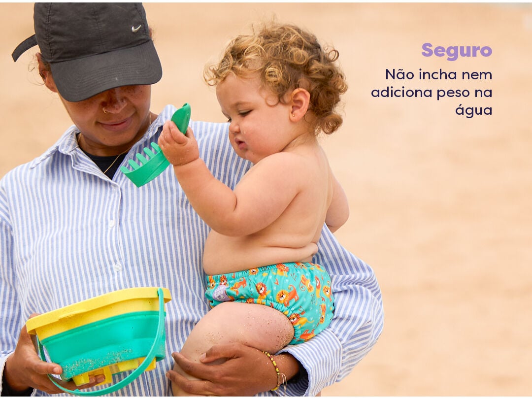 CUECA BANHO BAMBINO MIO LE&Otilde;ES REUTILIZ&Aacute;VEL 1-2 ANOS image number 4