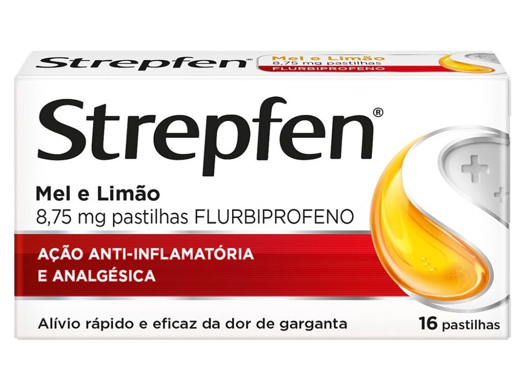 PASTILHAS STREPFEN MEL E LIM&Atilde;O 16UN image number 0