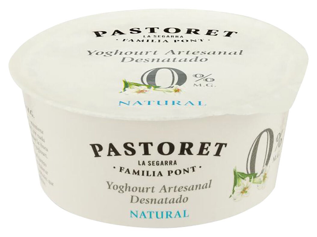 IOGURTE PASTORET NATURAL 0% 125G image number 0