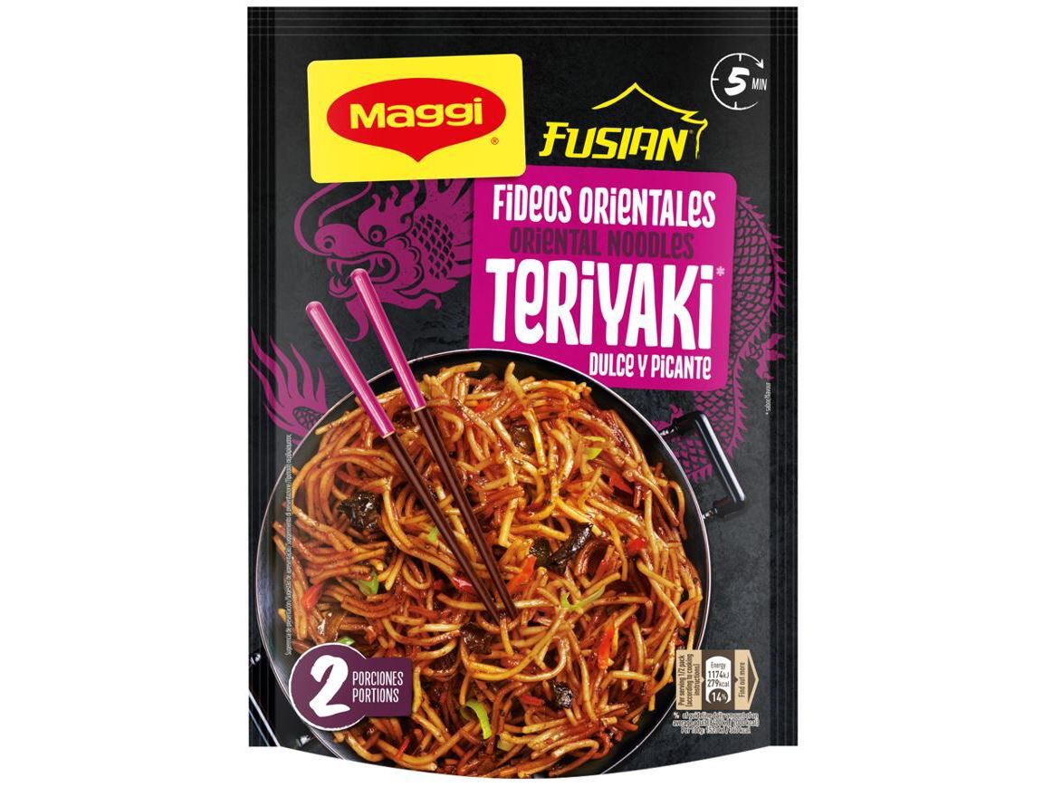 NOODLES MAGGI FUSIAN TERIYAKI 130G image number 0