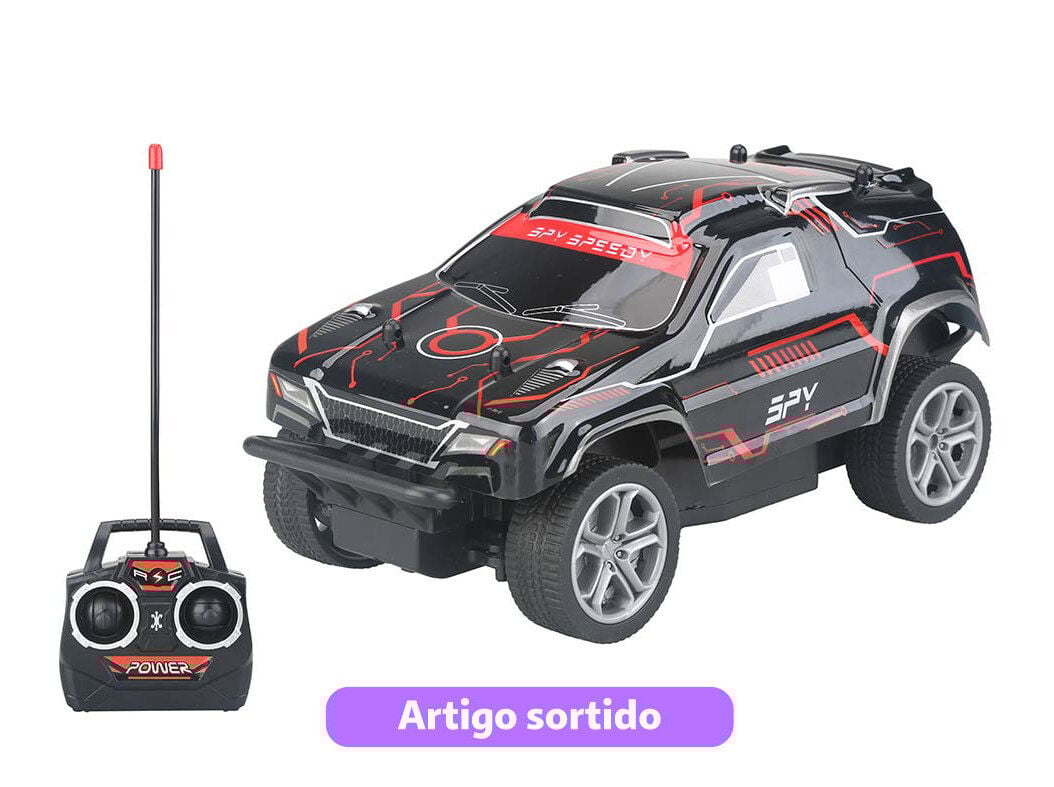 CARRO R/C 1:18 ONE TWO FUN 27MHZ SPEEDY SPY MODELOS SORTIDOS image number 1