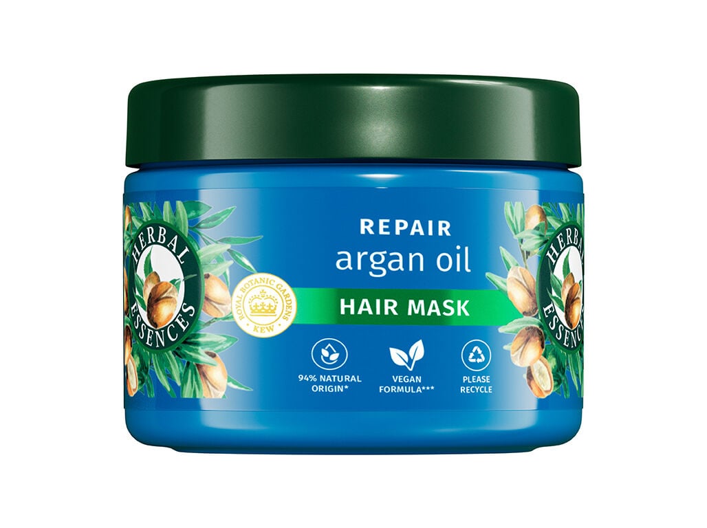 M&Aacute;SCARA DE CABELO HERBAL REPARA&Ccedil;&Atilde;O &Oacute;LEO DE ARG&Atilde;O 300ML image number 0