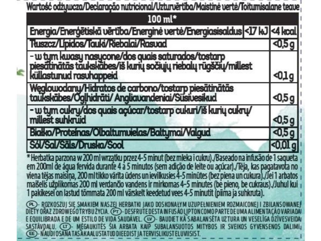 INFUS&Atilde;O LIPTON SOS GARGANTA 20 SAQUETAS image number 1