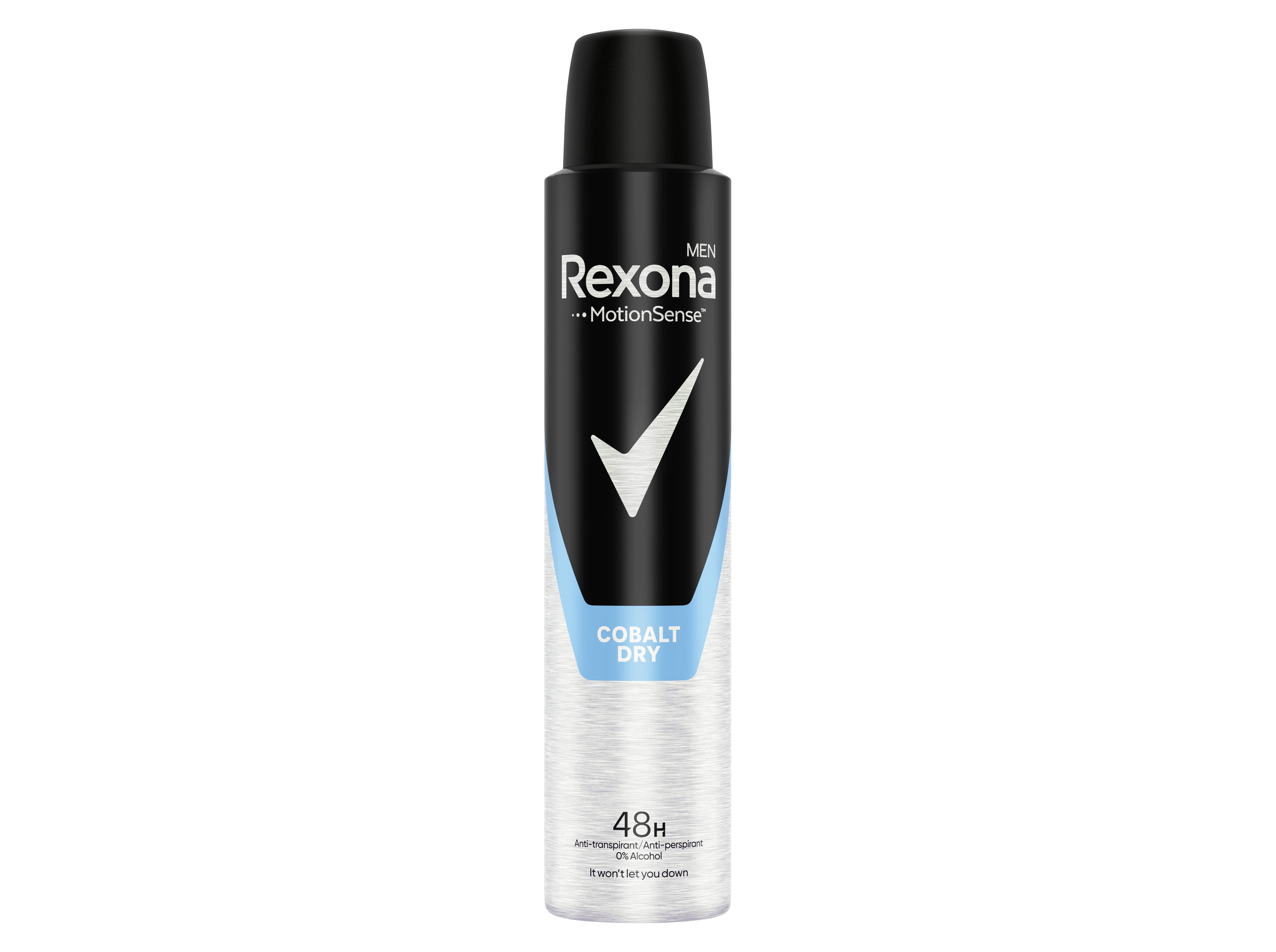 DESODORIZANTE SPRAY REXONA MEN COBALT 48H 200ML image number 2
