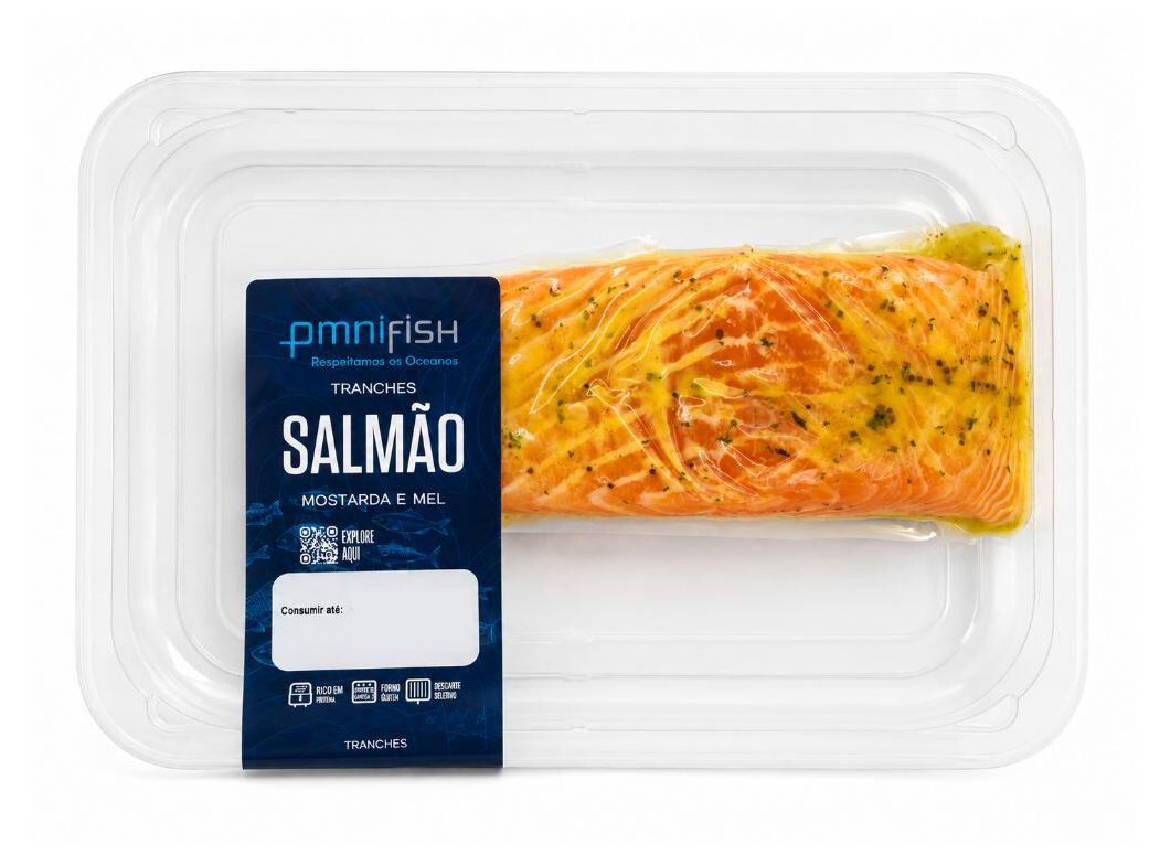 TRANCHE SALM&Atilde;O C/MOSTARDA E MEL 300GR