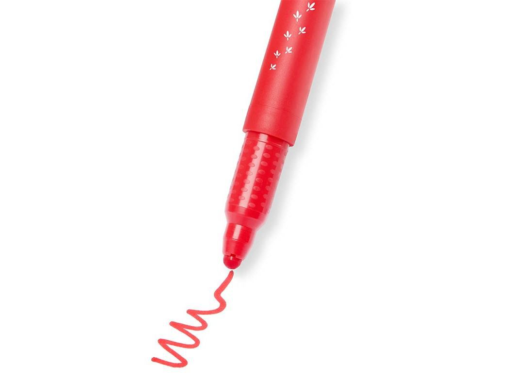 CONJUNTO DE 12 CANETAS DE FELTRO MAXI AUCHAN RECICLADAS image number 2