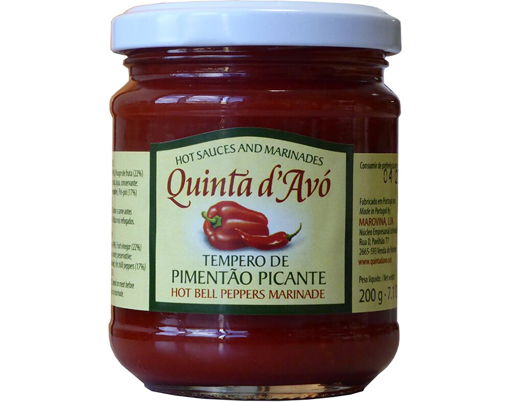 TEMPERO QUINTA D'AV&Oacute; PIMENT&Atilde;O PICANTE 200G image number 0