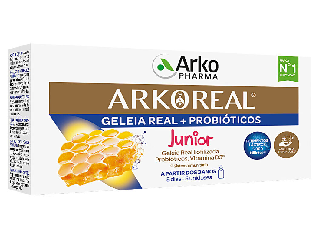 SUPLEMENTO ARKOREAL KIDS GELEIA REAL 5UN image number 0