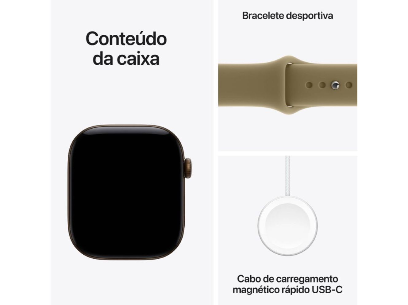 WATCH SERIES 12 APPLE DARK BRONZE ALUM - M/L 46MM image number 2