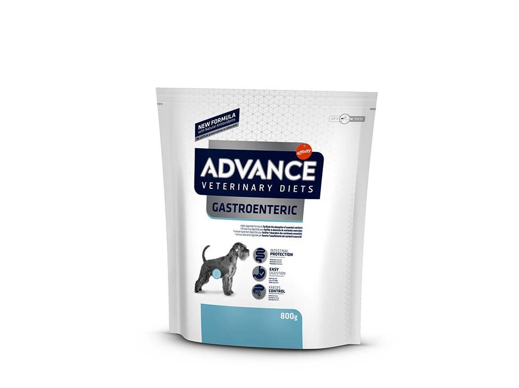 RA&Ccedil;&Atilde;O VETERIN&Aacute;RIA C&Atilde;O ADVANCE GASTROENTERIC 800G