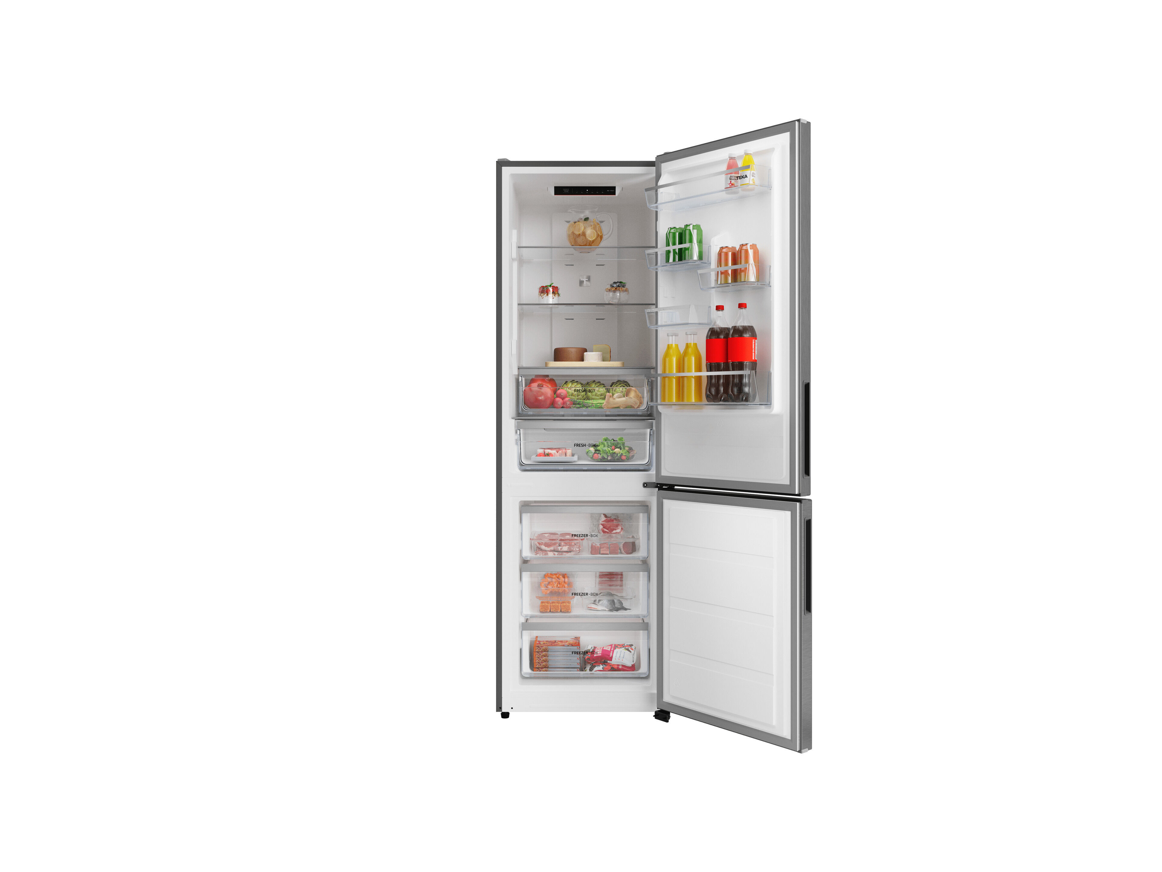 FRIGOR&Iacute;FICO COMBINADO TEKA RBF 54640 SS (NO FROST C 188CM 310L INOX image number 2