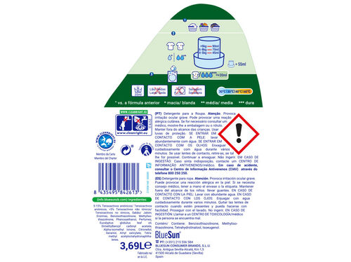 Detergente Roupa M quina L quido A Optimal 100d Auchan detergente-roupa-m-quina-l-quido-a-optimal-100d-auchan