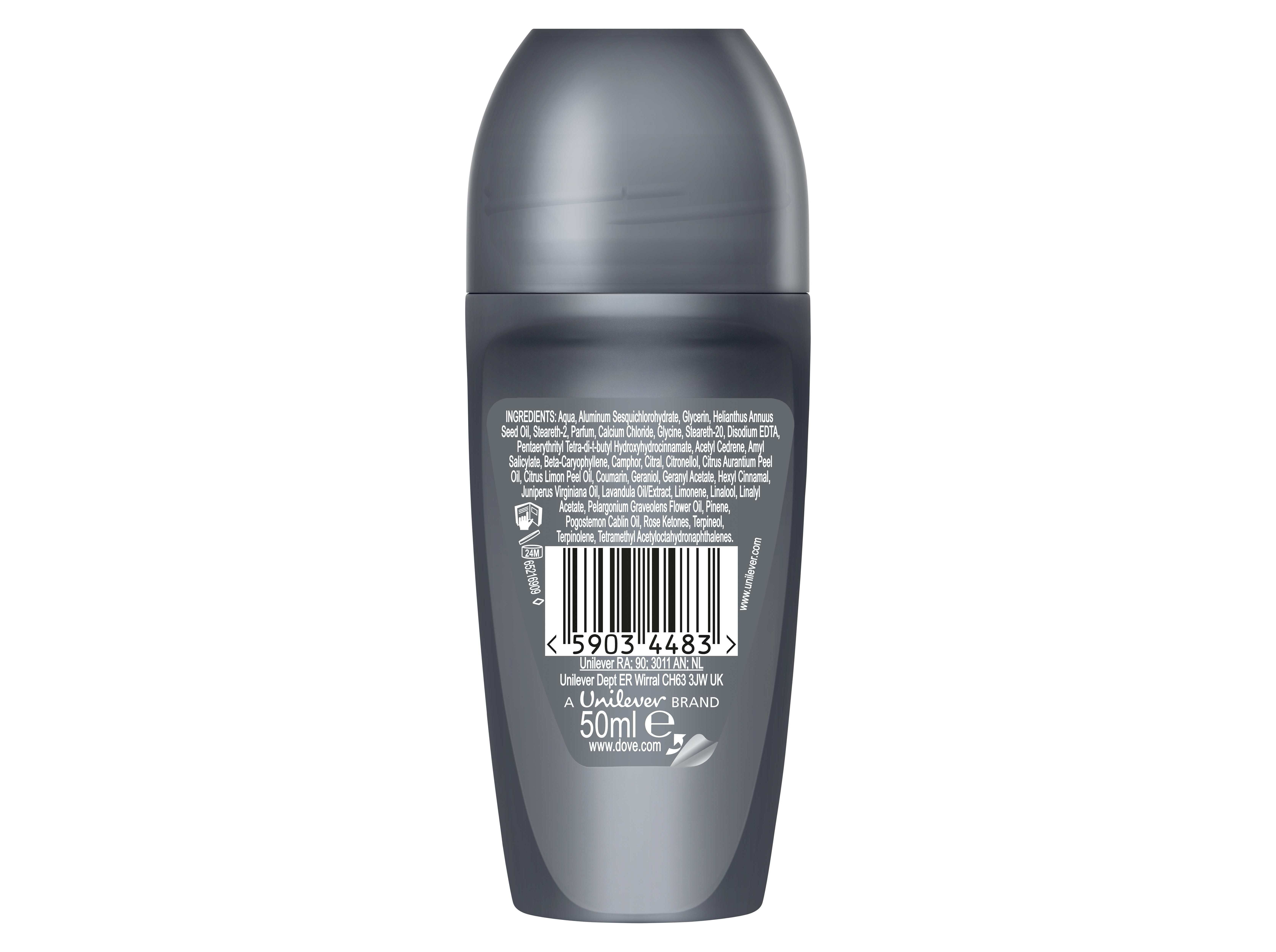 DEOS HOMEM DOVE MEN ROLL-ON TOTAL COMFORT 50ML image number 1