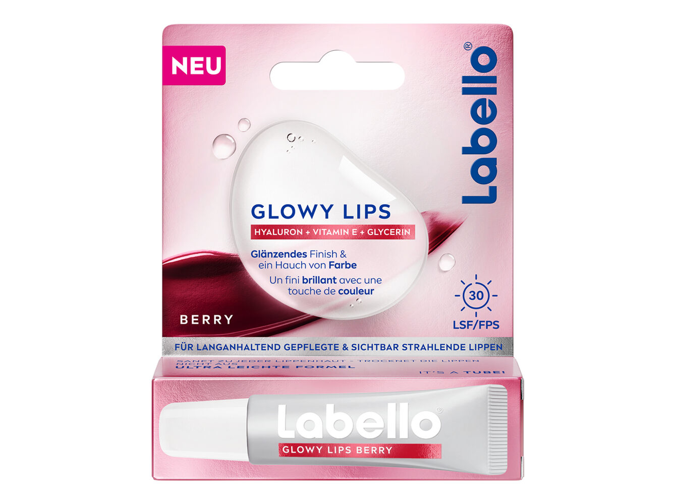 BATOM LABELLO GLOWY LIPS 1 UN image number 1